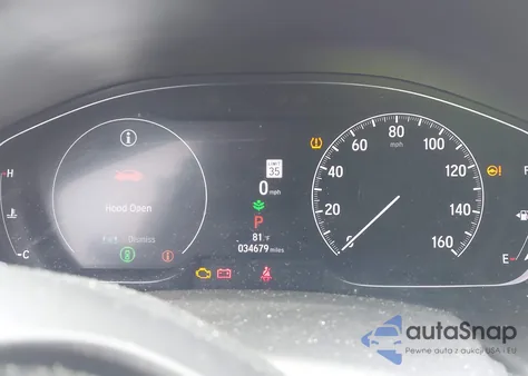 2021 Honda Accord Ex-L z USA, uszkodzony, nr VIN 1HGCV1F55MA041264